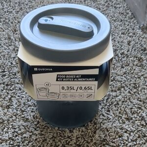 Quechua Blue and Gray Food Storage Kit